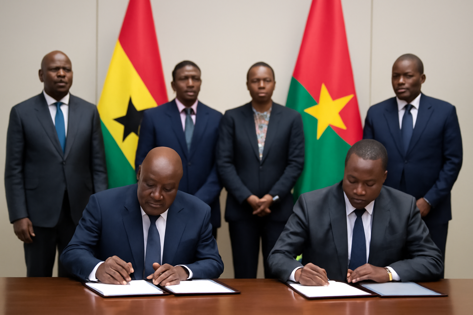 Ghana and Burkina Faso sign seven agreements after deadly attack disrupts tomato trade