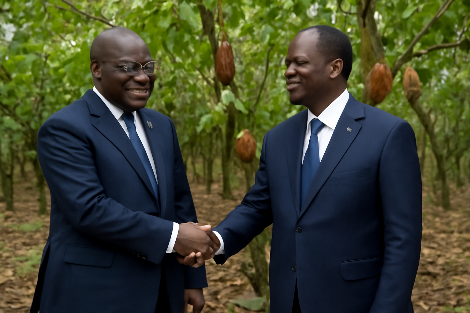 Ghana and Côte d’Ivoire pledge closer cooperation on cocoa pricing