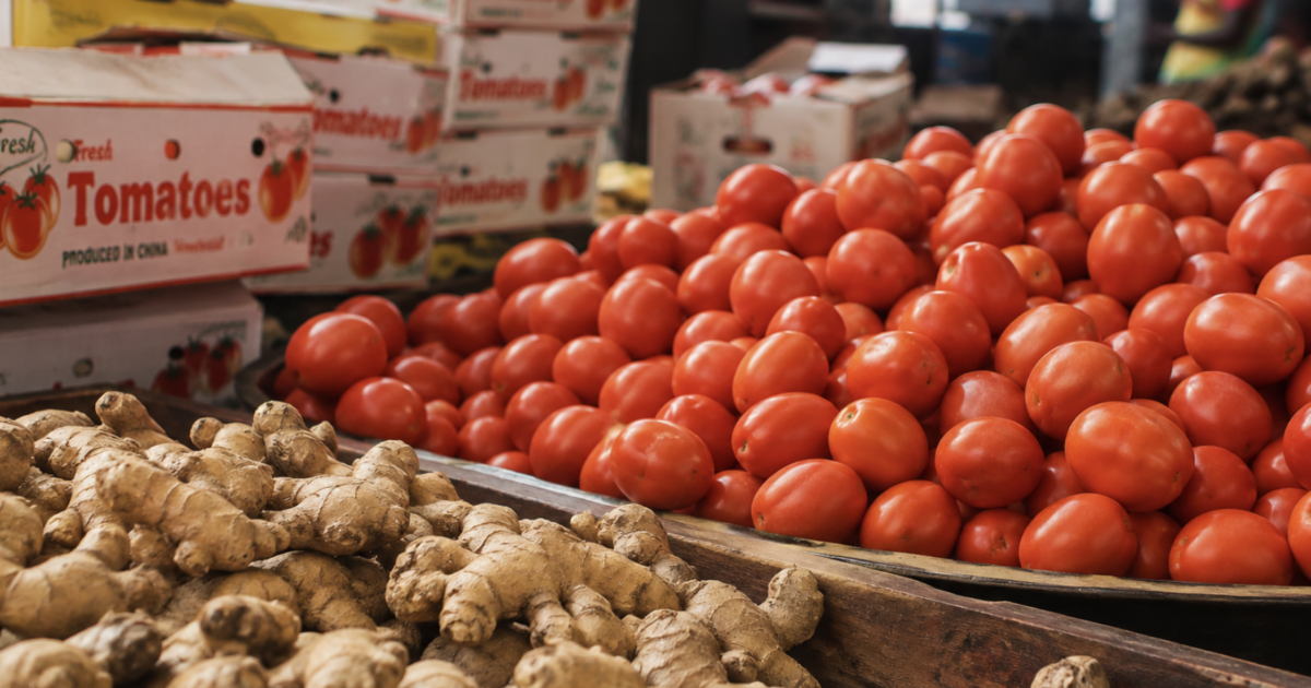 Ghana’s tomato shortfall and ginger collapse push up food import costs