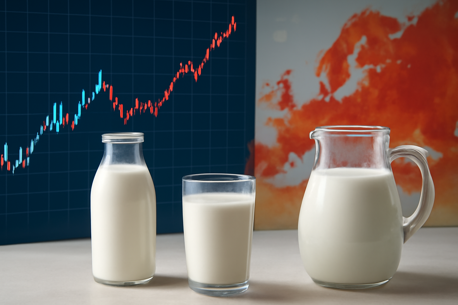 Global dairy prices rise as El Niño and European heat threaten supply