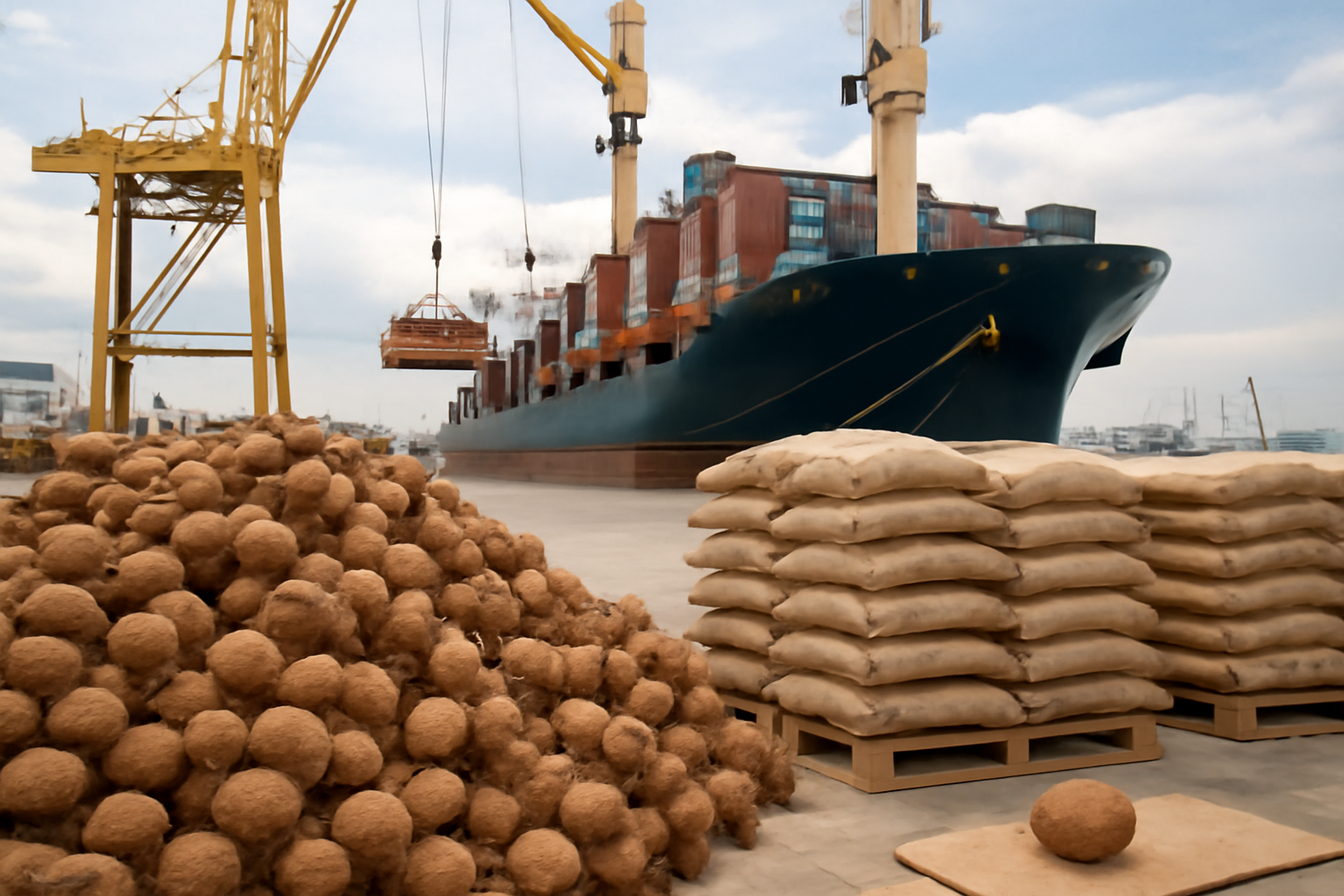 Les exportations indiennes de produits de coco progressent de 62%, portées par la valeur ajoutée