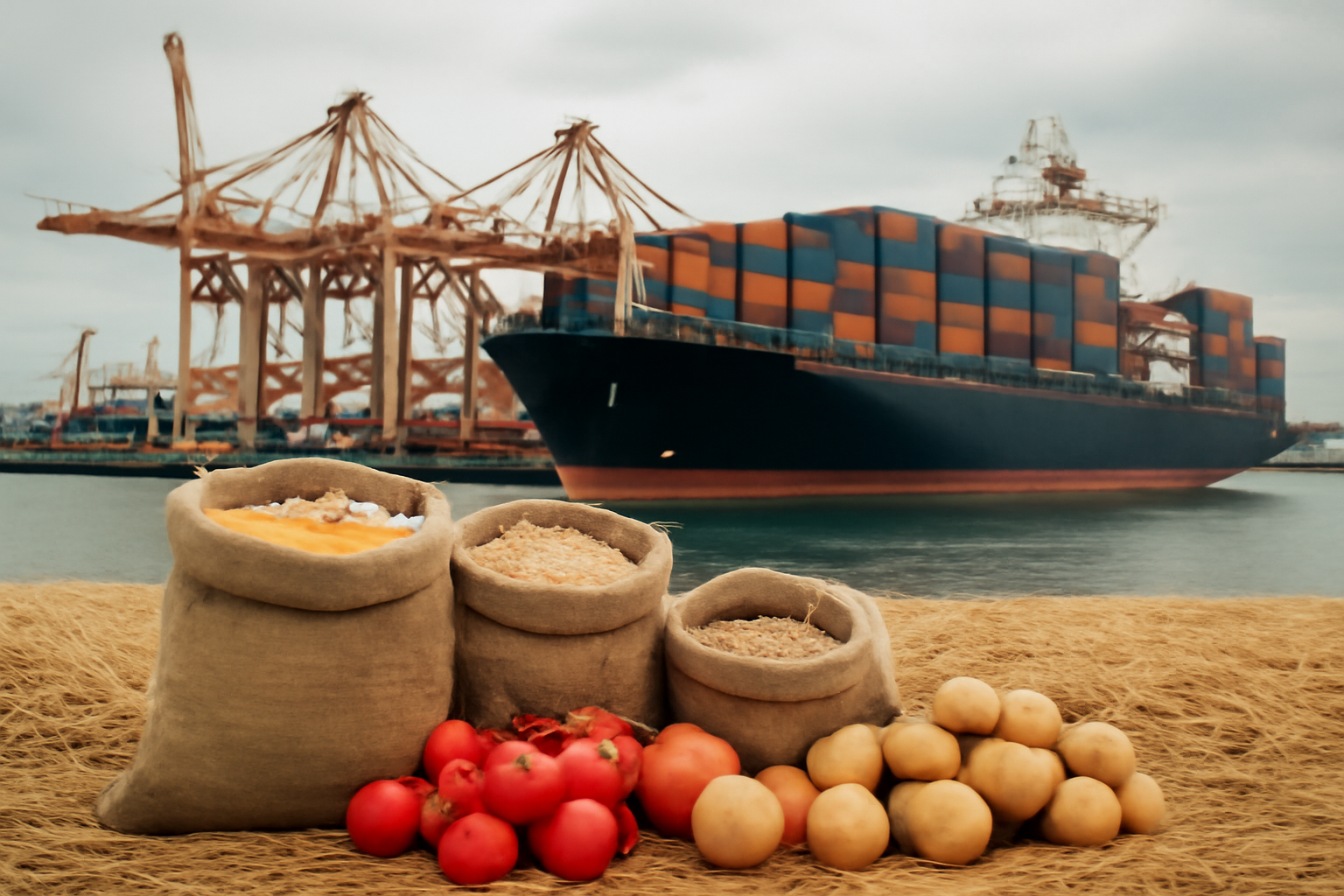 India has 14% of global arable land but under 2% of processed-food exports