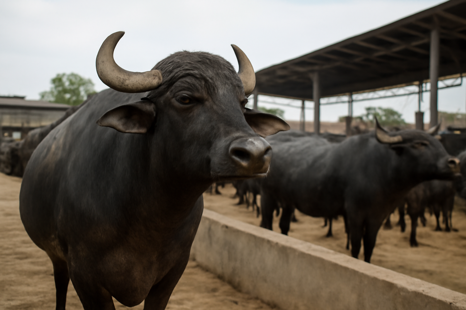 Indien setzt auf schwerere Büffel, um seinen Anteil am 5 Milliarden $ schweren Fleischexport auszubauen