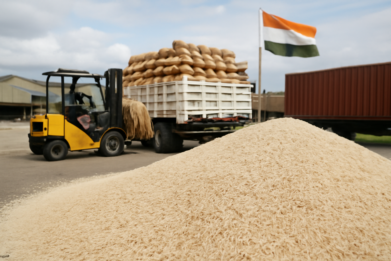 Arroz indiano atinge máxima de um ano com demanda africana
