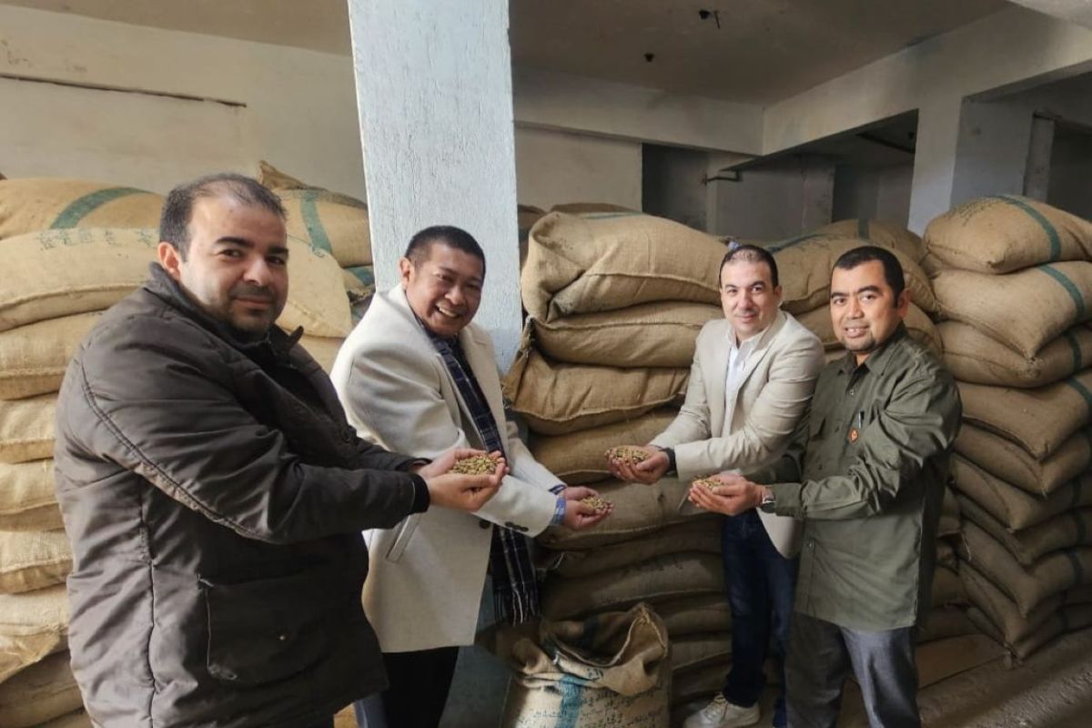Indonesia busca ampliar sus exportaciones de café a Egipto tras alcanzar una cuota del 41,45 %