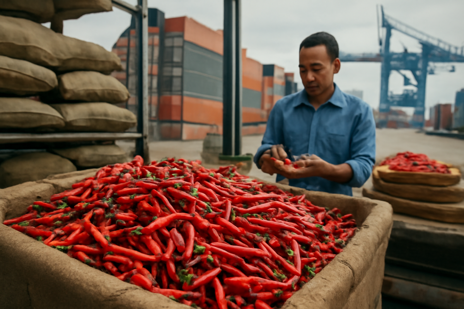 Indonesian chili prices surge 103% as El Niño squeezes supply