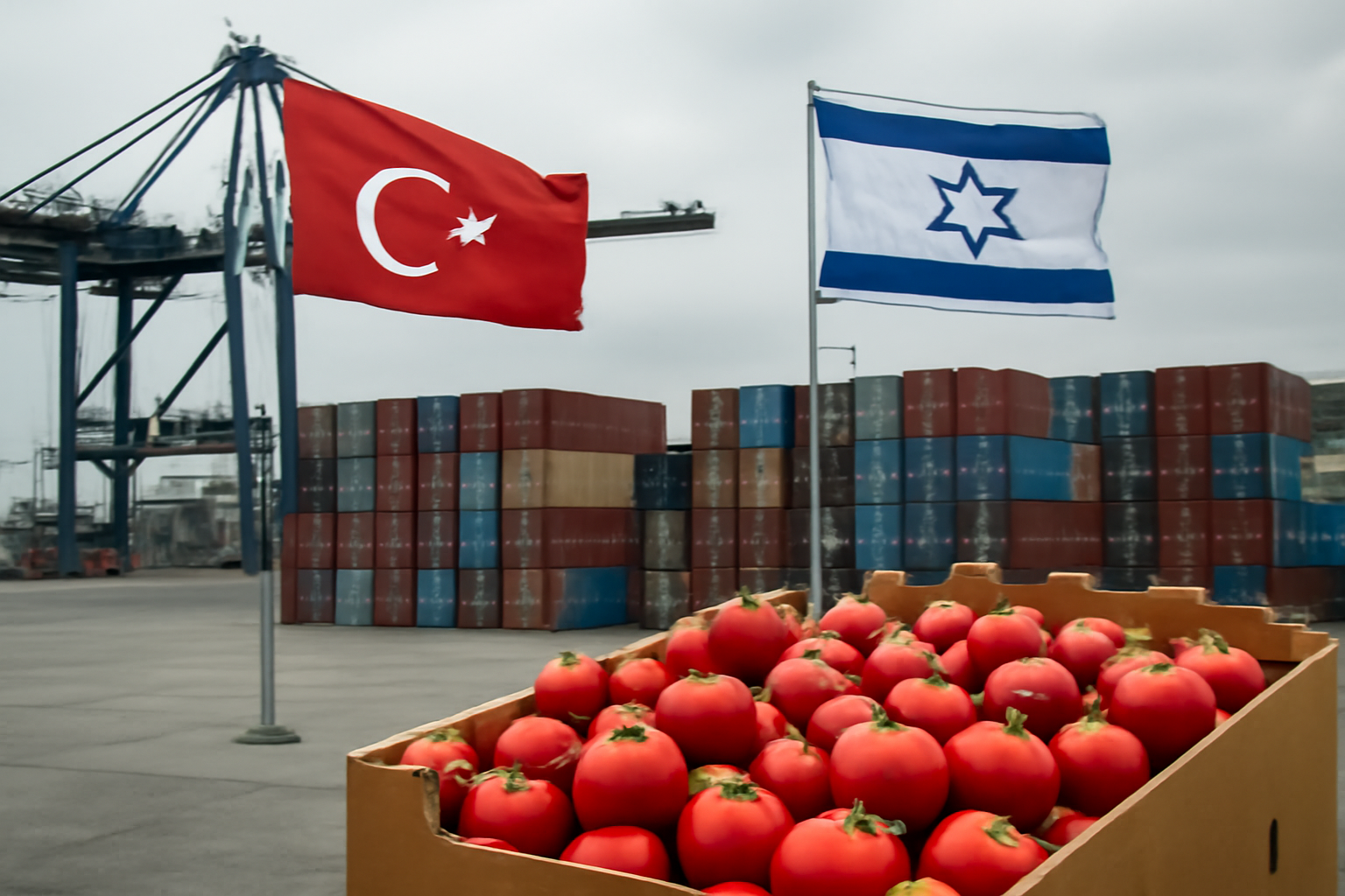 Israel cancels Turkish tomato imports, citing domestic self-sufficiency