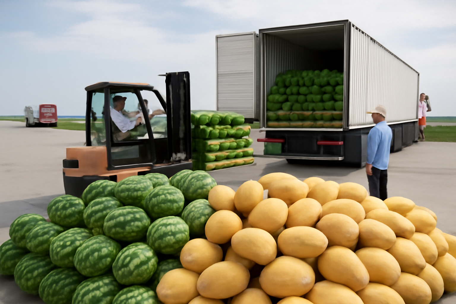 Kazakhstan expands watermelon and melon exports as Turkestan region raises output