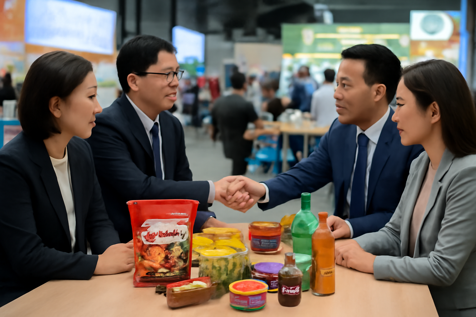 Korean food exporters hold $35.38 million in trade talks at Vietnam fair