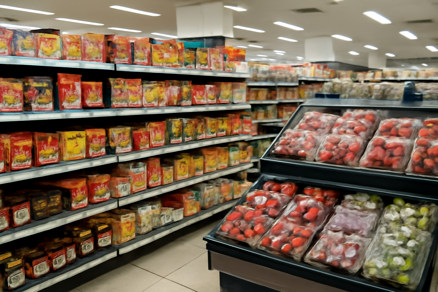 Alimentos coreanos ganham espaço no varejo de Singapura, do macarrão instantâneo aos morangos