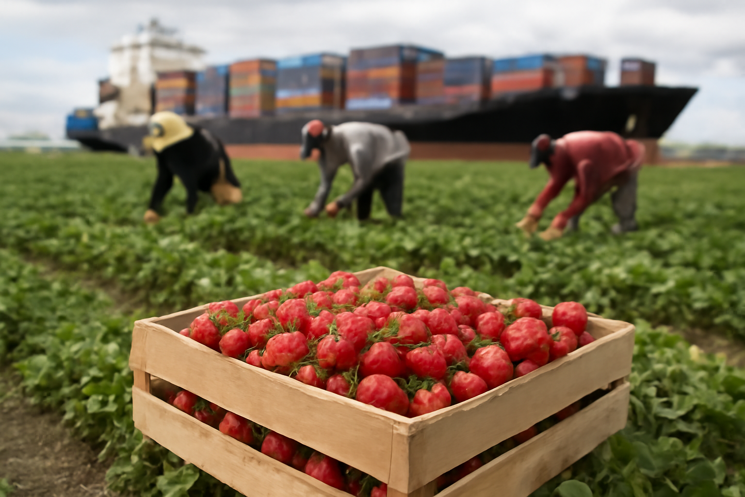 Mexican strawberry exports to US near $1 billion as dumping dispute raises risks