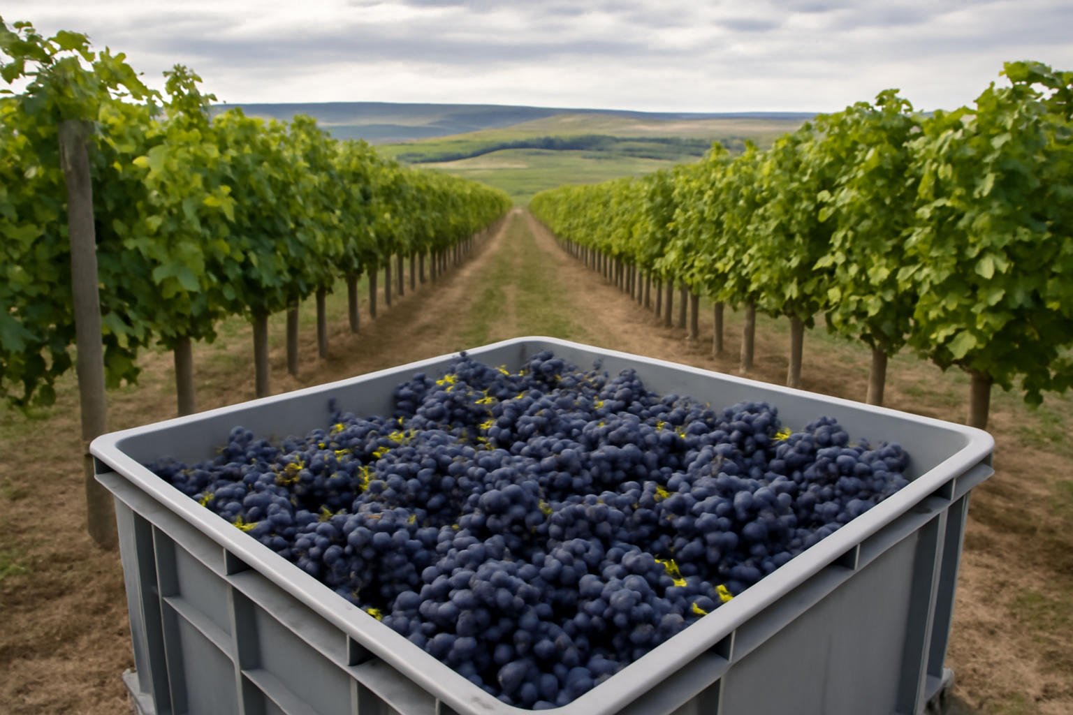 Moldavia prevé hasta un 15 % más de uva para vino en 2026