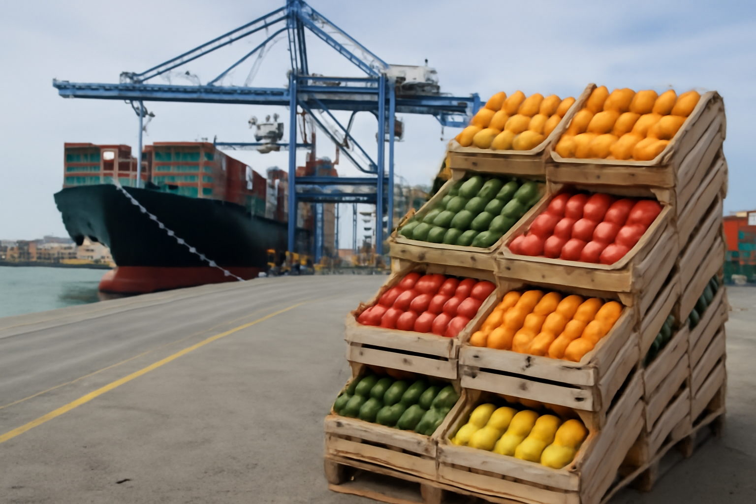 Moroccan fruit and vegetable shipments to Spain reach €890 million