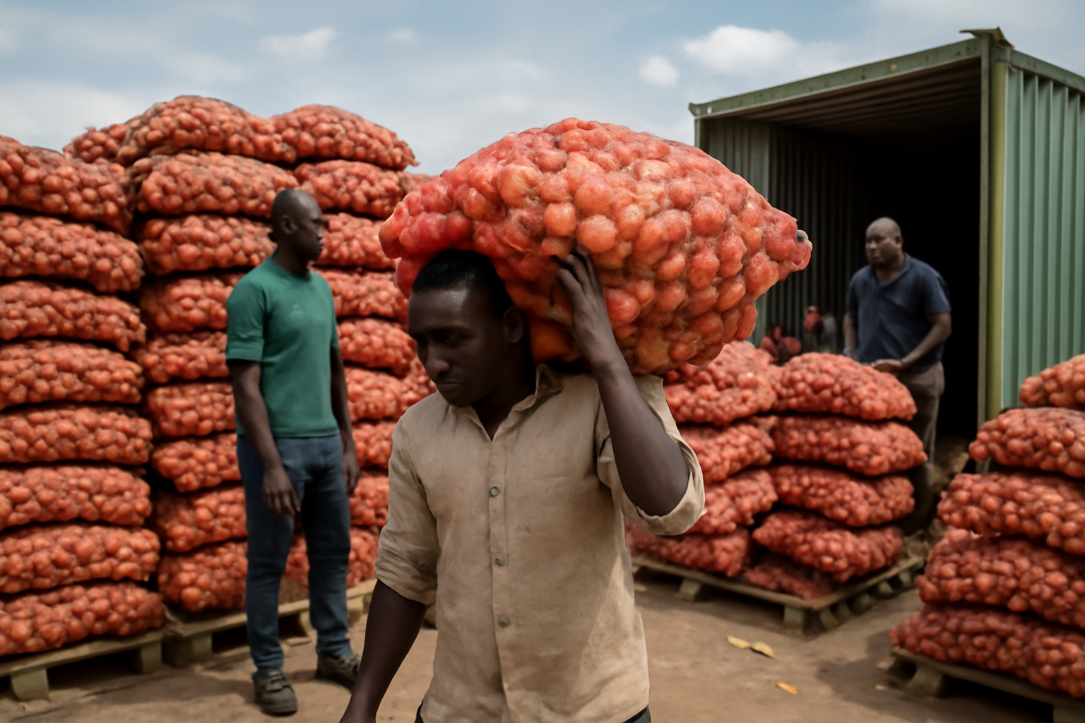 Nigerian onion traders resume exports to Ghana after renewed talks