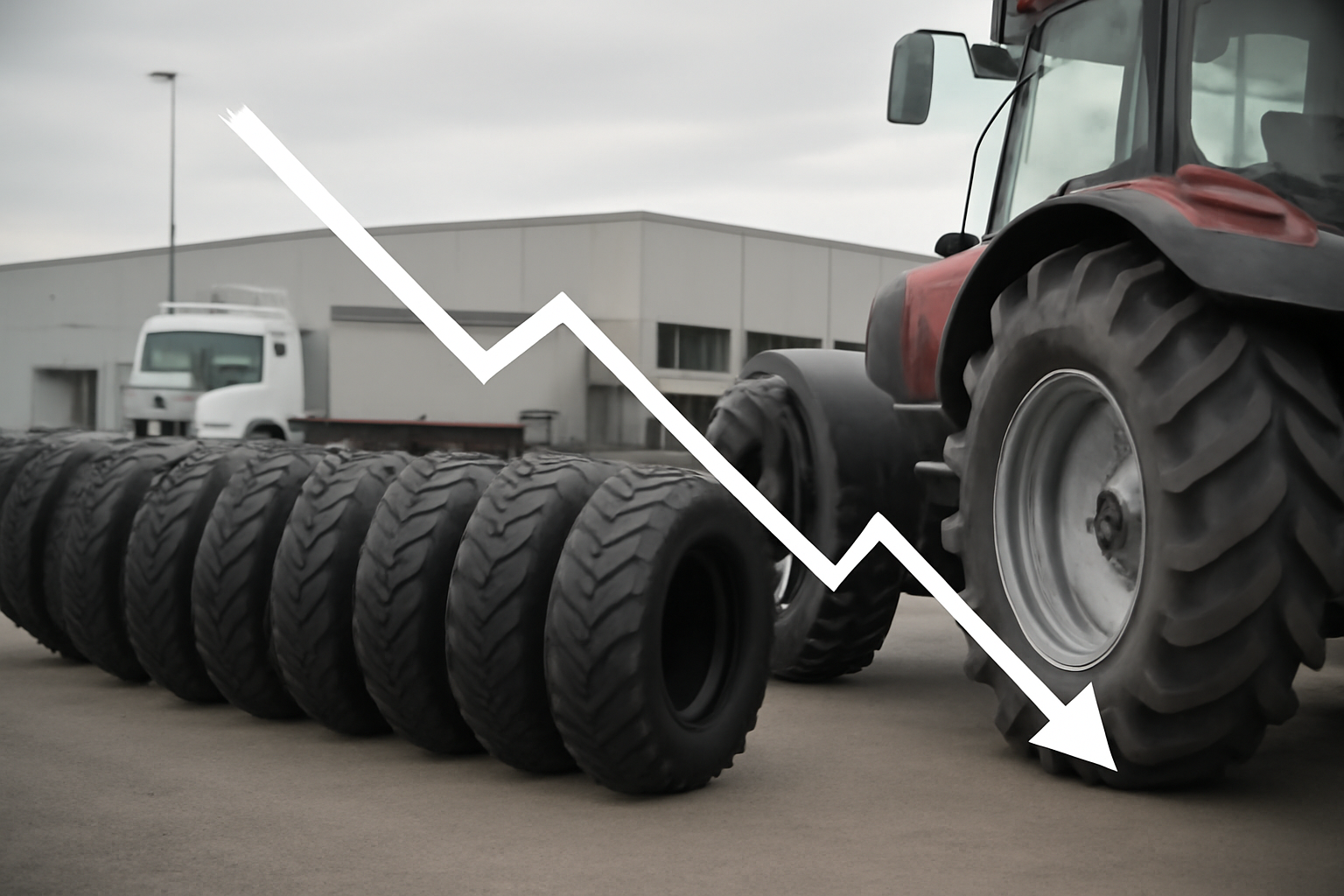 Las ventas de neumáticos caen en Polonia y el segmento agrícola se desploma un 70%
