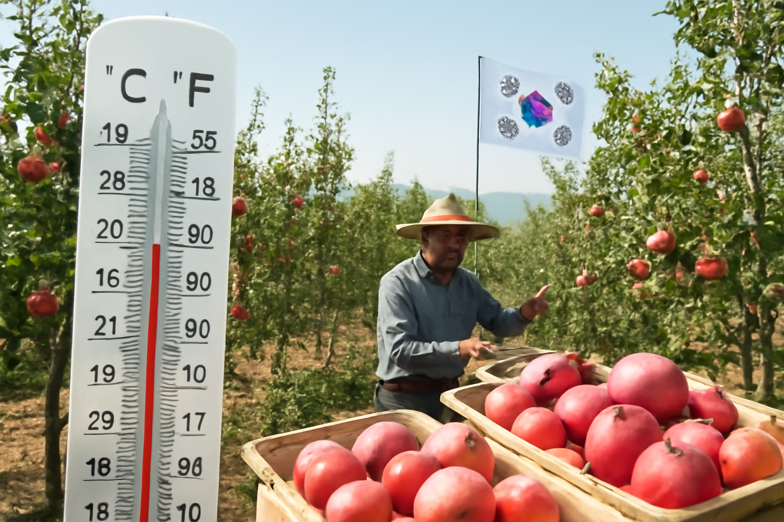 Record heat threatens South Korean apple and pear prices ahead of Chuseok