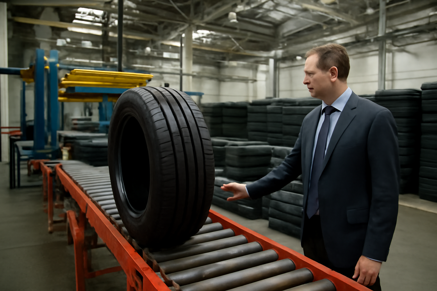 Russia's Industry Ministry says duties on Chinese car and truck tires could be raised