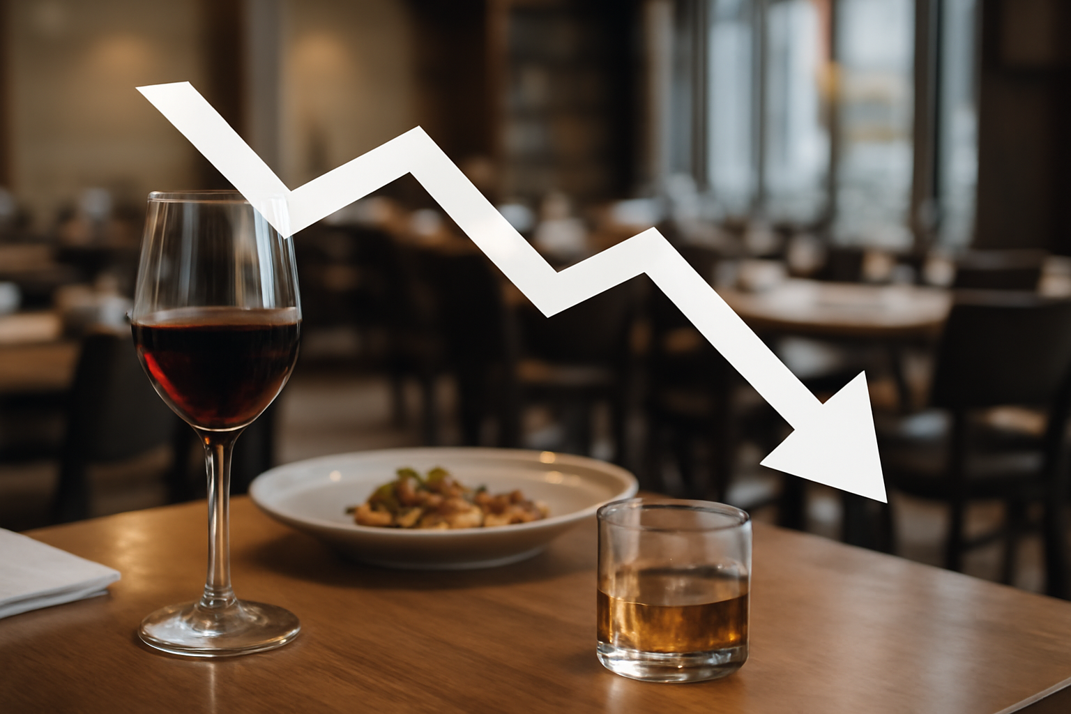 Alcohol sales in Russian restaurants fall 42.4% in first half of 2026