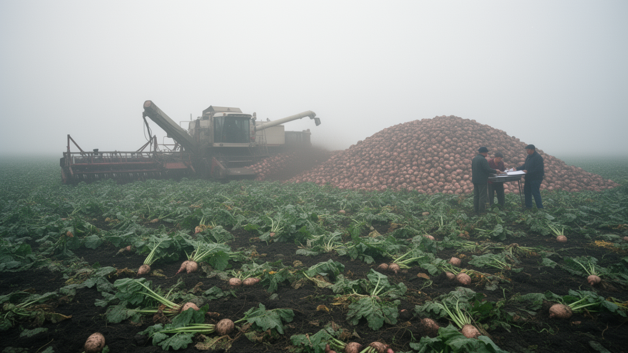 Reduced sugar beet acreage is not expected to cause a raw material shortage in Russia