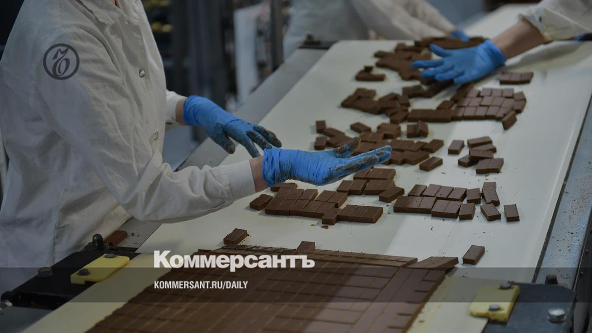 Absatz von Schokoladentafeln in Russland sinkt um 9 Prozent