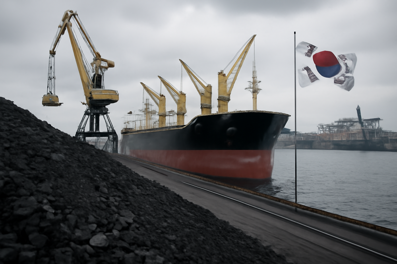 Russian hard-coal exports to South Korea reach three-year high