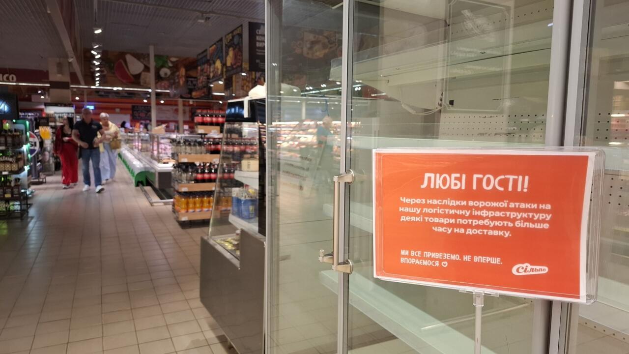Russian strikes disrupt Ukrainian retail logistics but nationwide food shortage is unlikely
