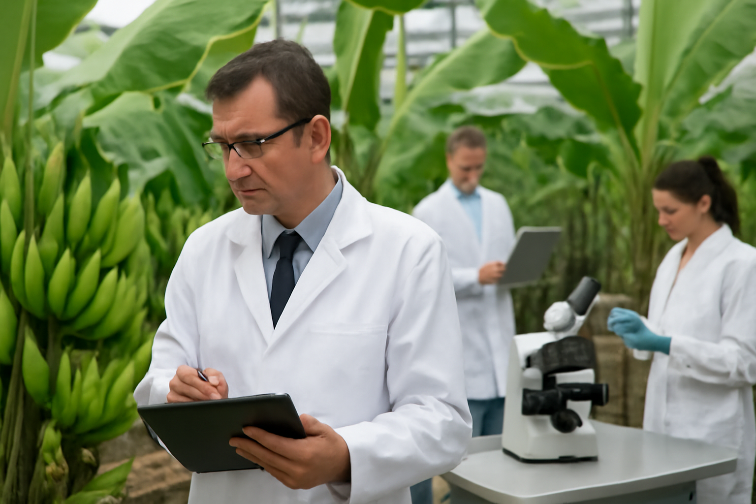 Scientists race to protect Cavendish bananas from disease and genetic vulnerability