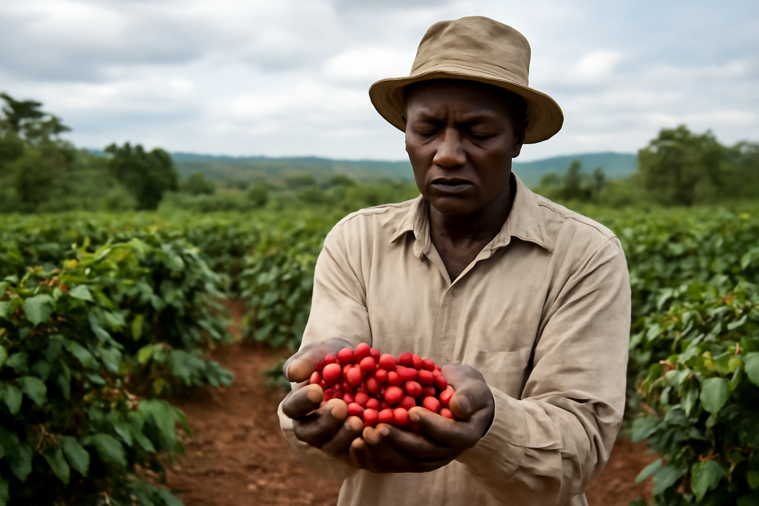 Los pequeños productores africanos buscan reactivar sus industrias cafeteras