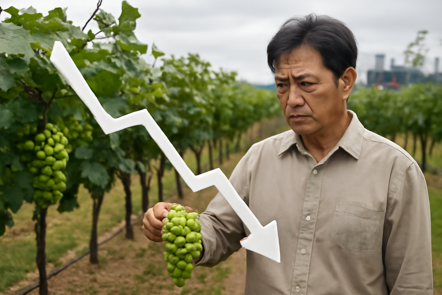 South Korean grape growers flag falling prices, climate pressure and weak exports