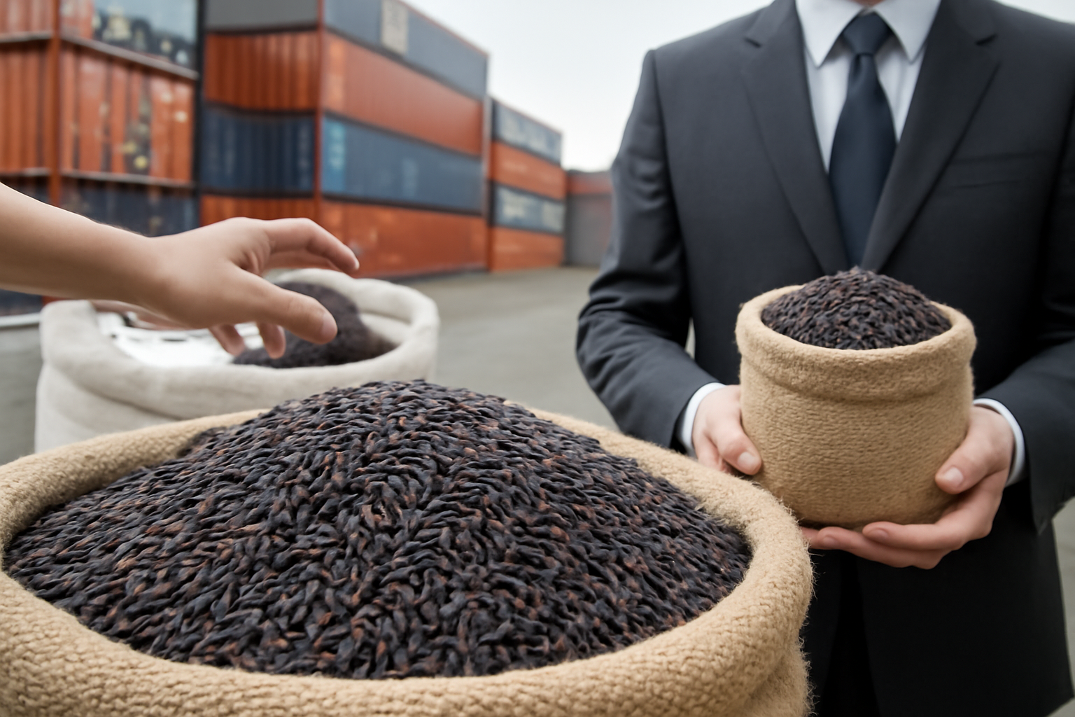 Southern Thailand’s Black Glutinous Rice Shortage Spurs Interest in Vietnamese Imports