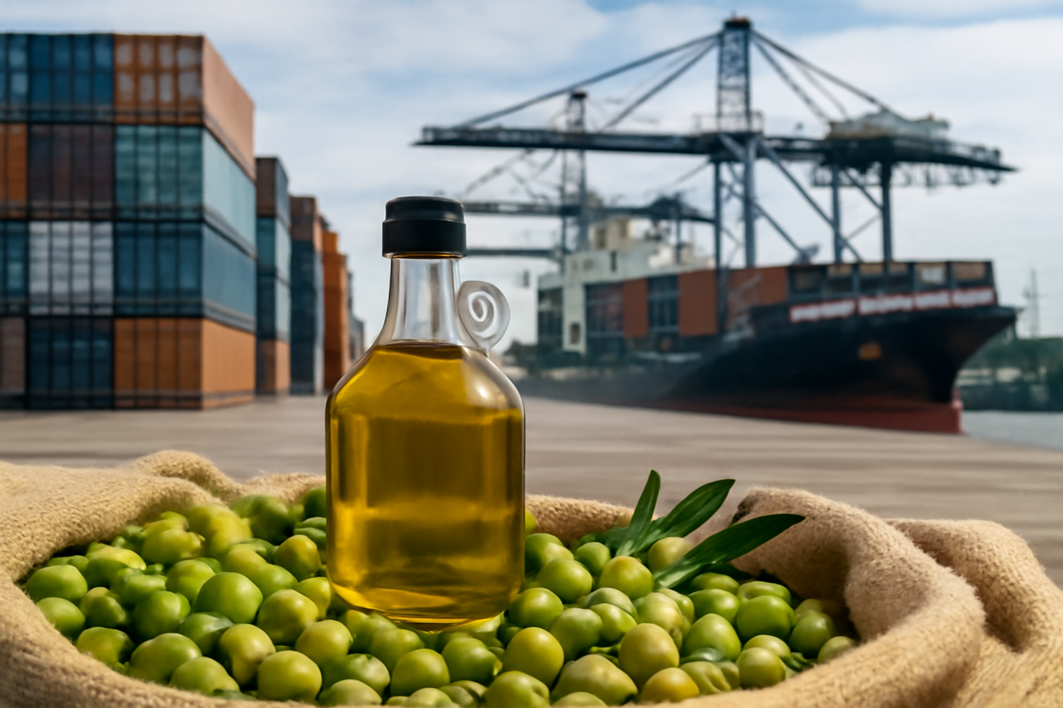 Las salidas de aceite de oliva español superan las 130.000 toneladas en julio