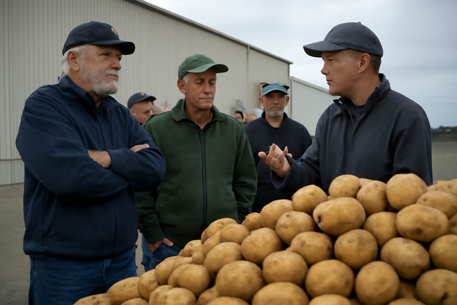 Tasmanian potato growers reach crunch point in contract dispute with Simplot