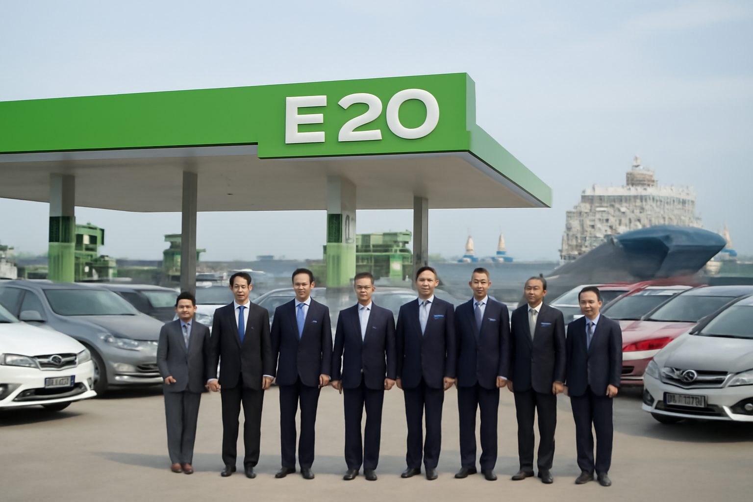 Tailandia suma a 13 fabricantes de autos para impulsar el E20 y reducir la importación de crudo