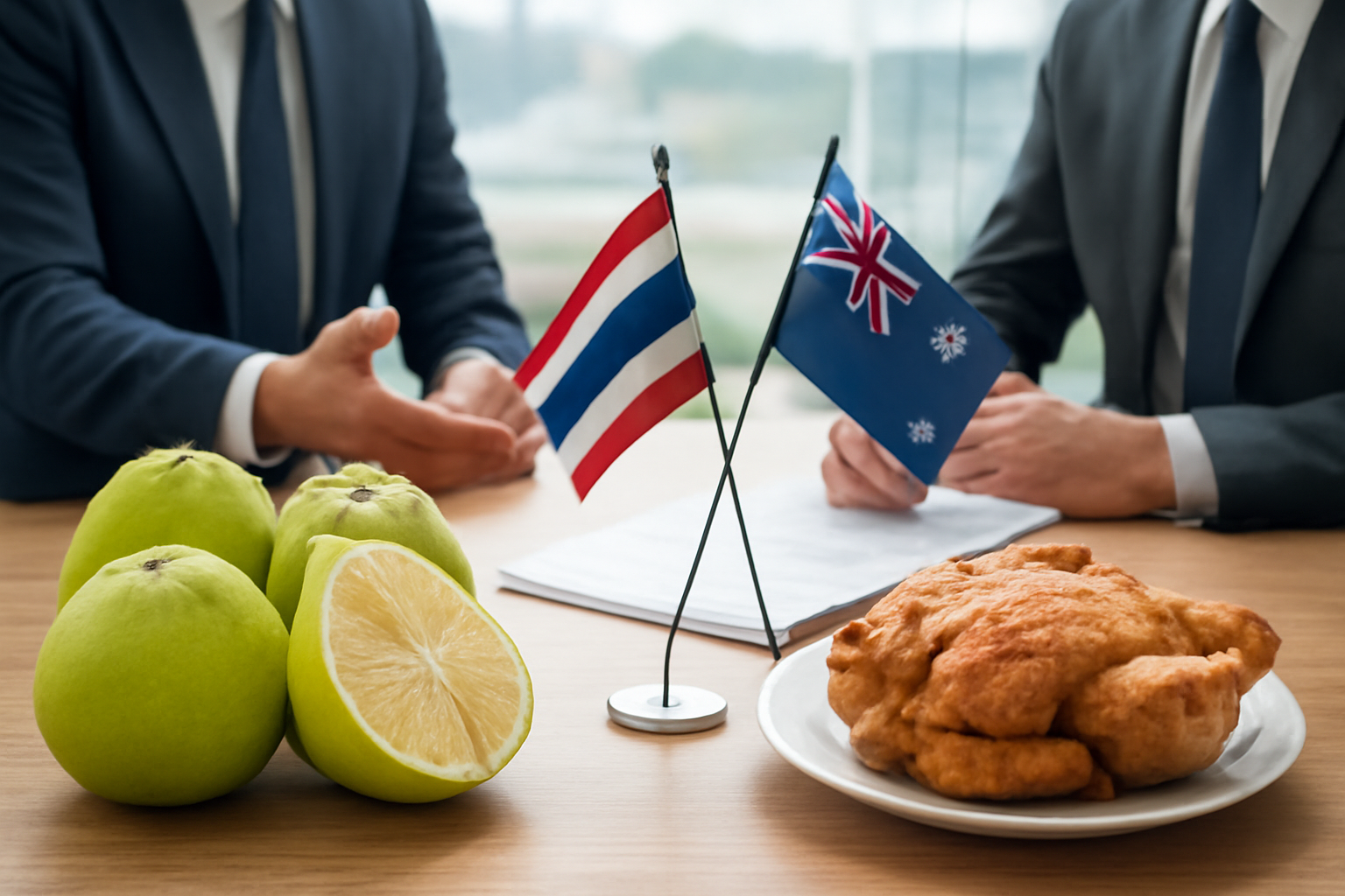 Thailand seeks New Zealand market access for fresh pomelo and cooked chicken
