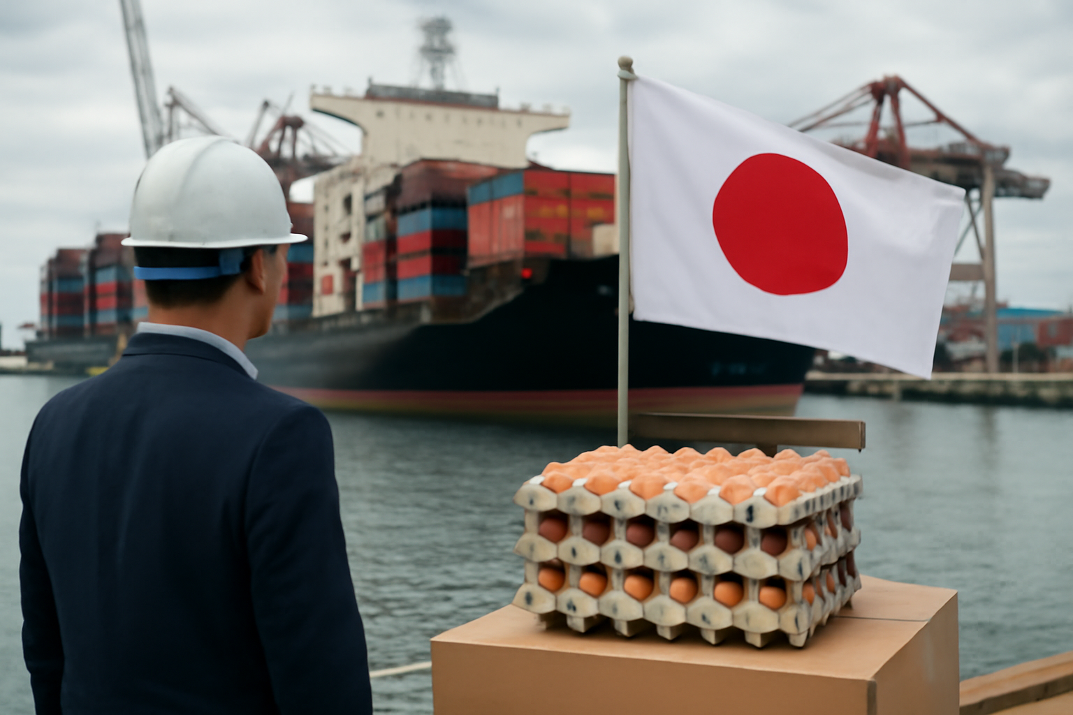 L’Ukraine veut reprendre ses exportations de viande de volaille et d’œufs vers le Japon