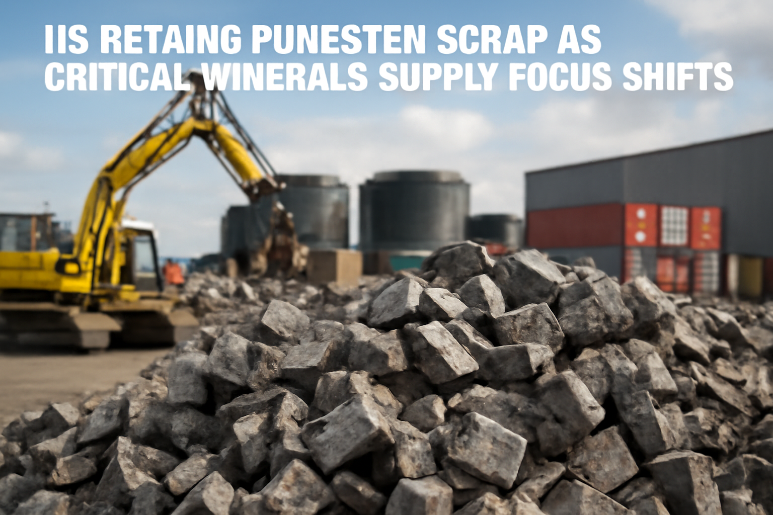 US Retains Tungsten Scrap as Critical-Minerals Supply Focus Shifts