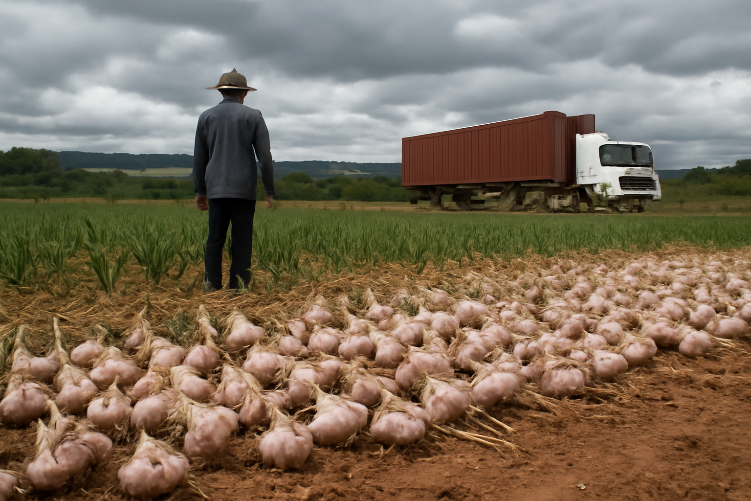 Weather, Costs and Import Pressure Push Minas Gerais Garlic Growers Into Crisis