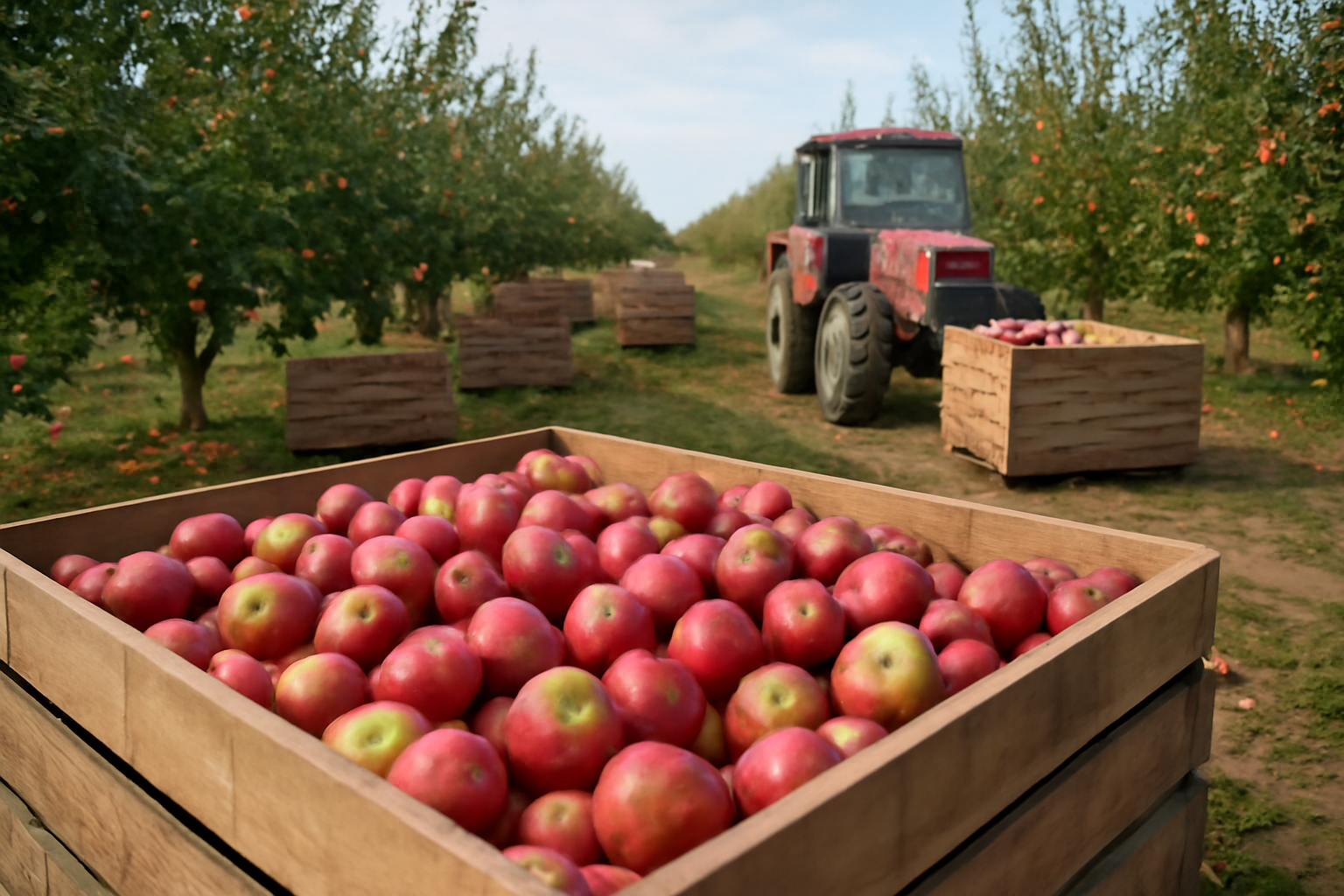 Khenchela, en Argelia, prevé cosechar cerca de dos millones de quintales de manzanas