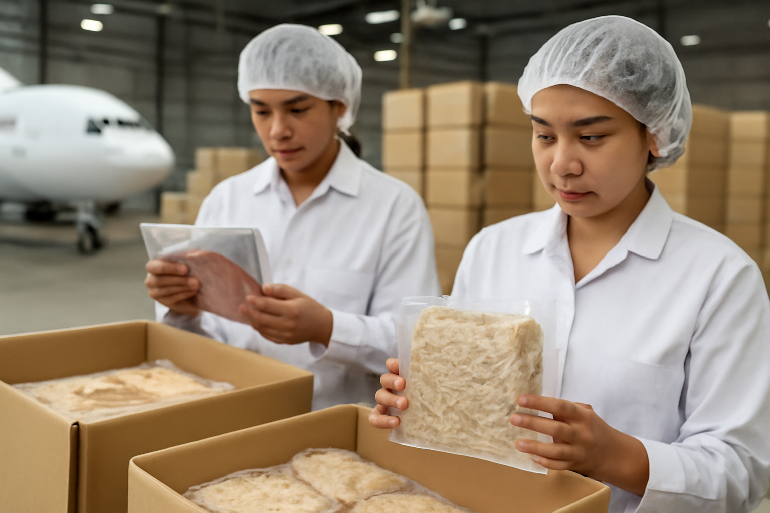 Pequenas empresas de Ambon vendem macarrao de sagu e produtos de atum no exterior