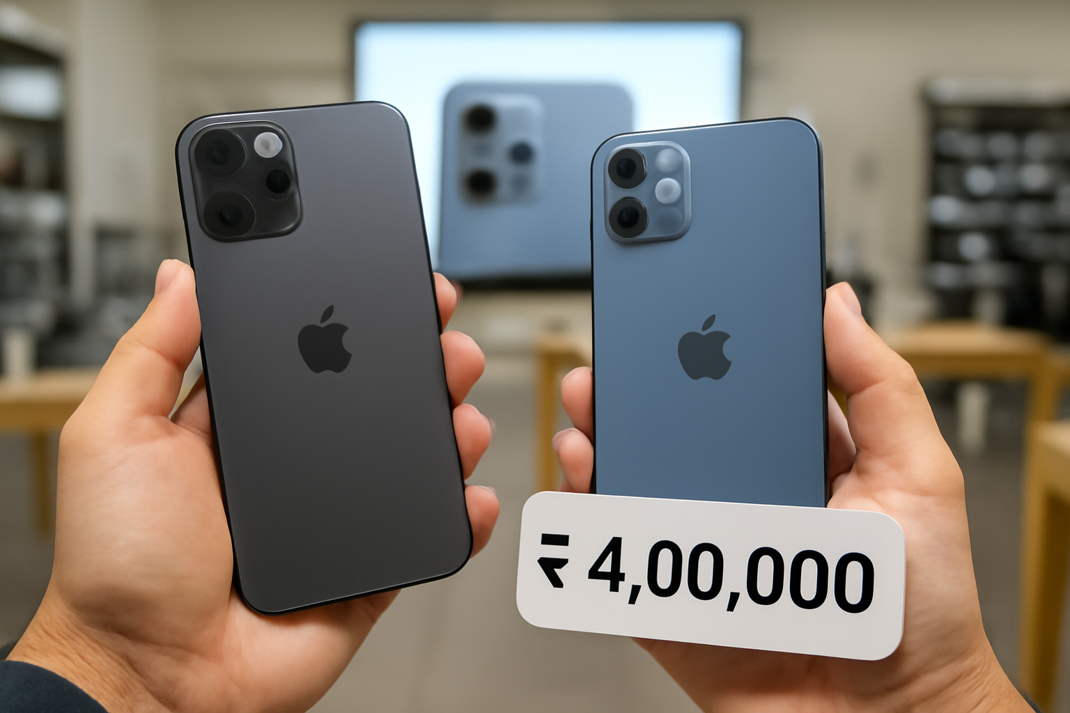 苹果印度售价创新高：iPhone Duo顶配达₹4,49,900，本地制造继续扩张