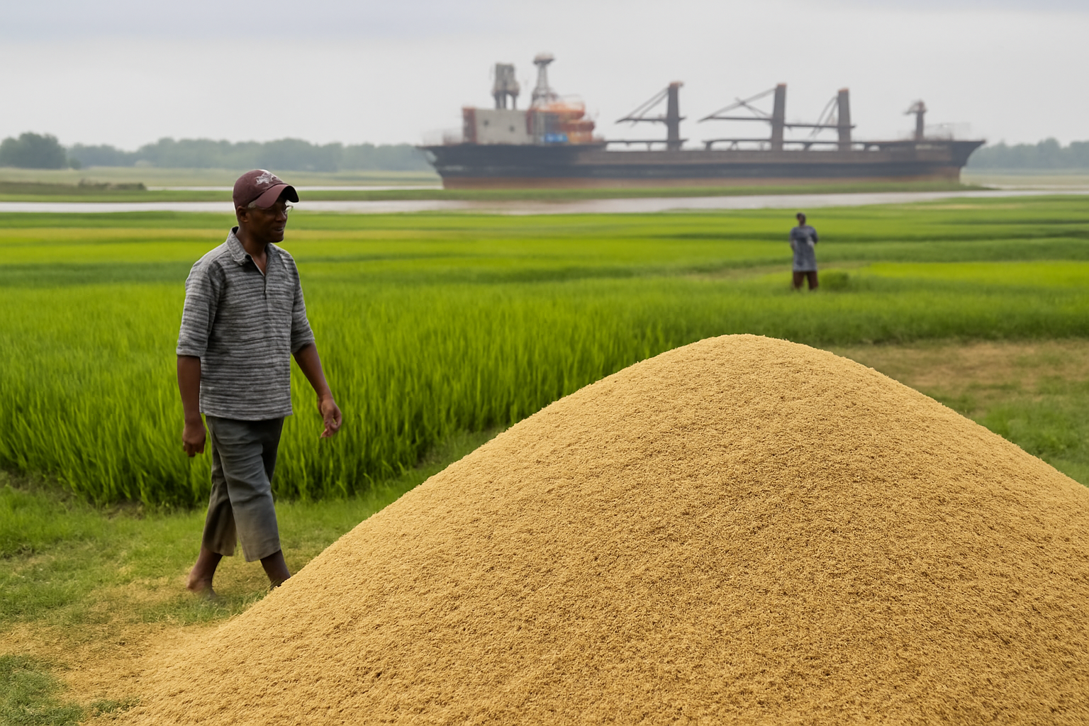 Bangladesch: Paddy-Preise fallen auf 650 bis 750 Taka je Maund, Düngerkosten bleiben hoch