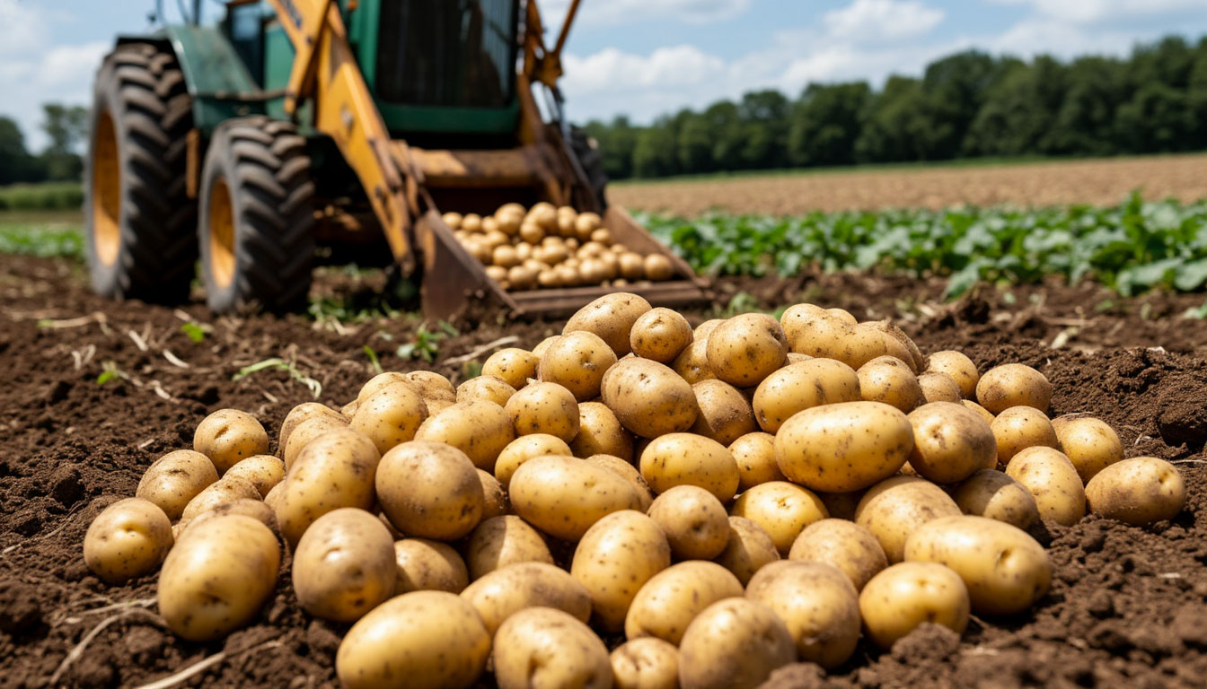 Belarus startet Kartoffelernte in allen Gebieten – Ertrag 11 Doppelzentner über Vorjahr