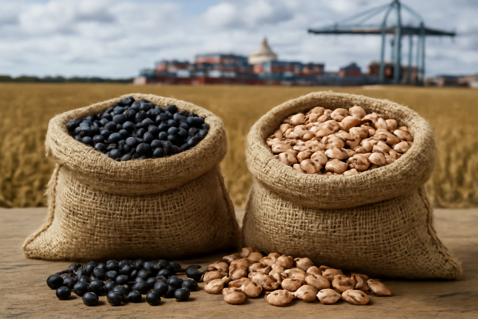 Schwarze Bohnen und Pintobohnen knapp: weltweite Trockenbohnenproduktion gesunken