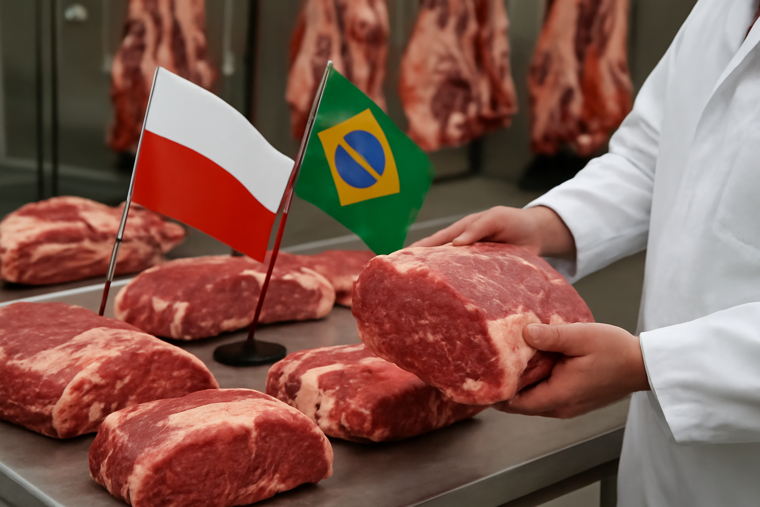 Günstigeres Rindfleisch aus Brasilien setzt Erzeuger in Polen und der EU unter Druck