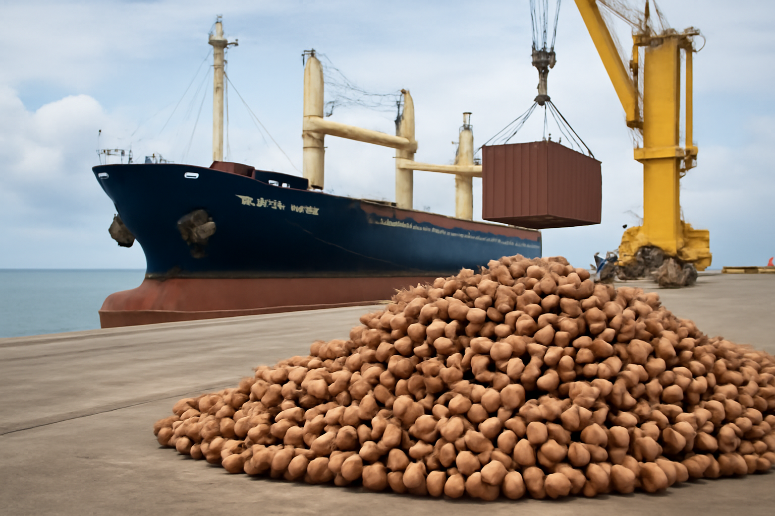 CAMPCO exporte 130 tonnes de noix d’arec premium vers les Maldives