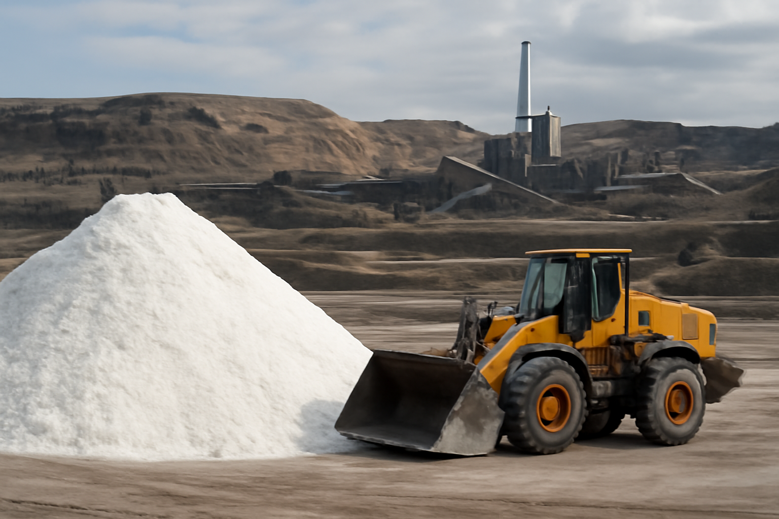 Cheap African Road Salt Puts Pressure on Polish Mines Despite Vast Reserves