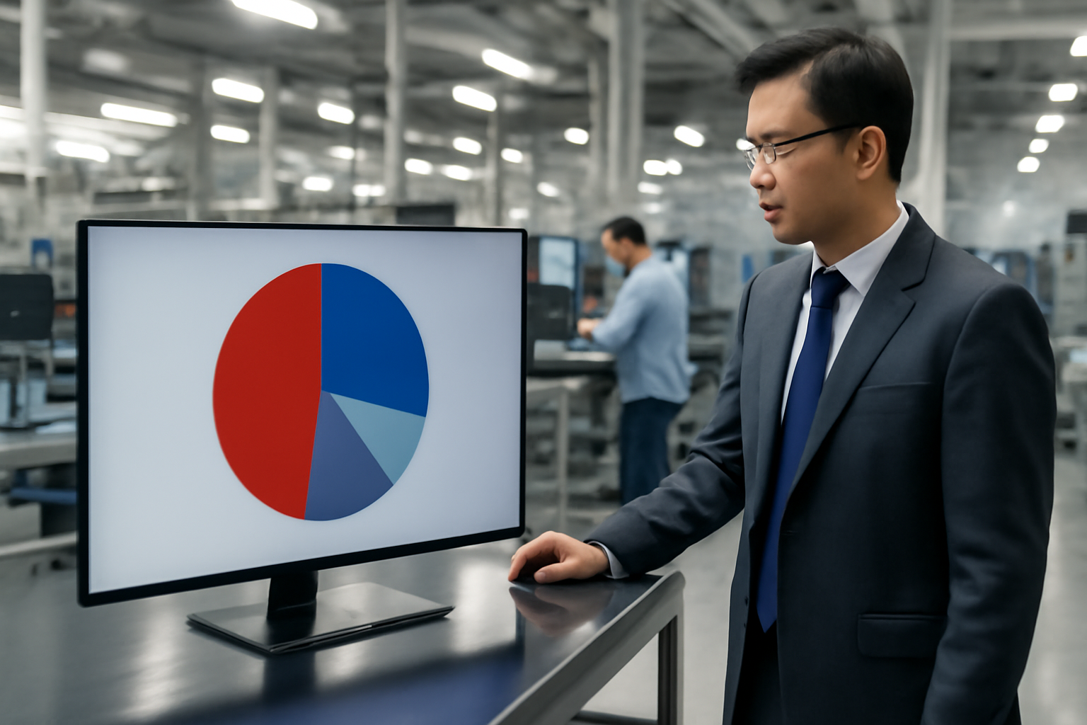 Chinesische Anbieter erreichen erstmals Anteil bei OLED-Monitorpanels