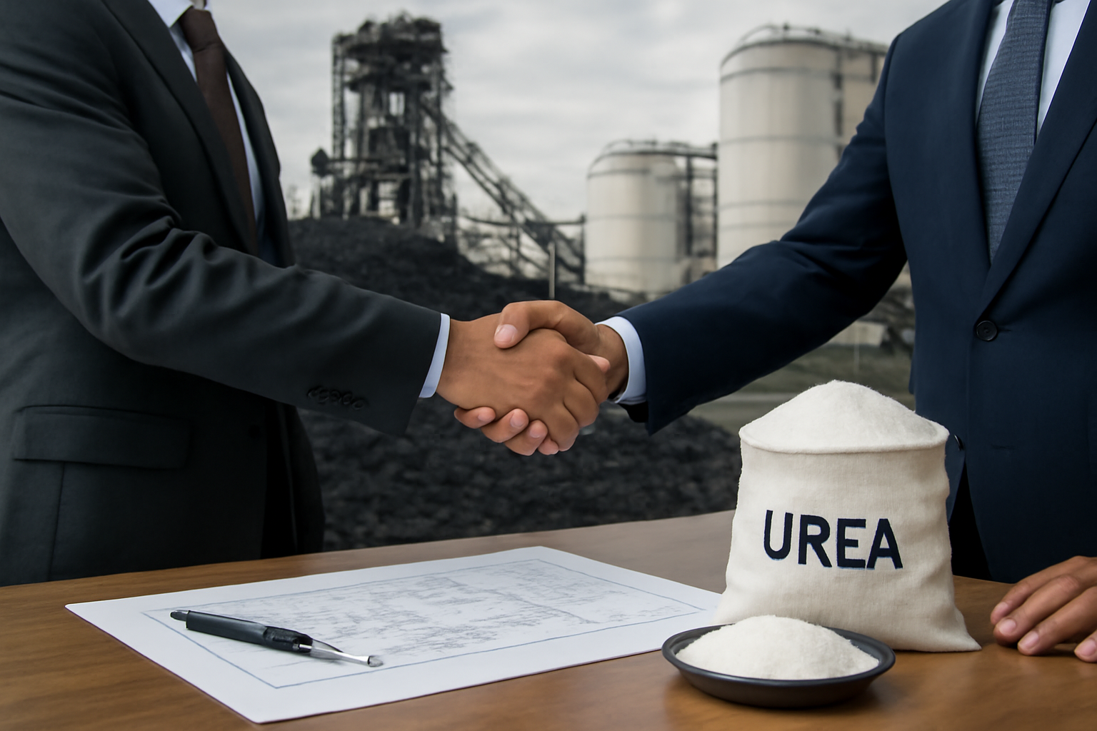 Coal India y HURL estudiarán un proyecto de urea mediante gasificación de carbón
