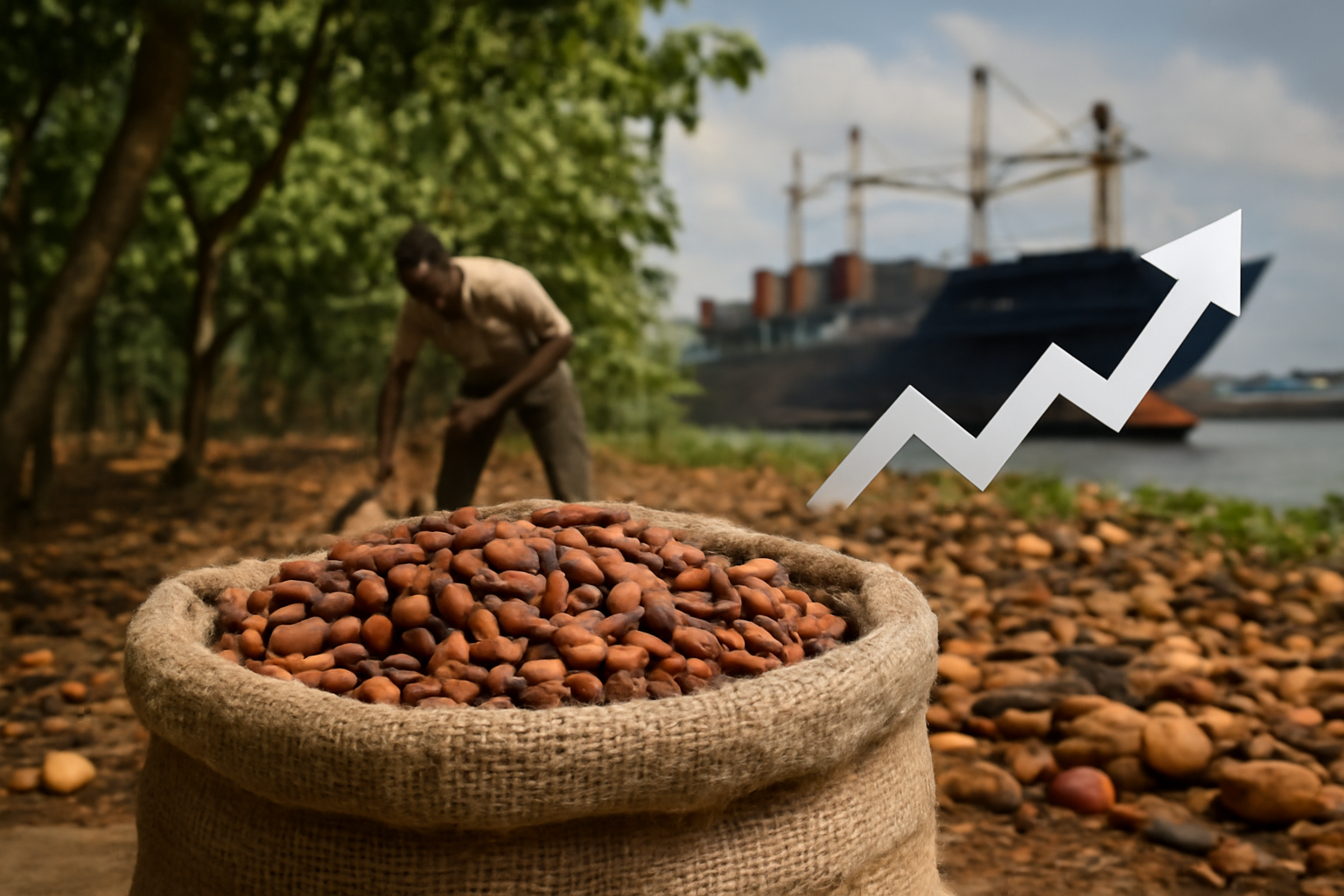 Le cacao repart à la hausse face aux risques sur les récoltes africaines