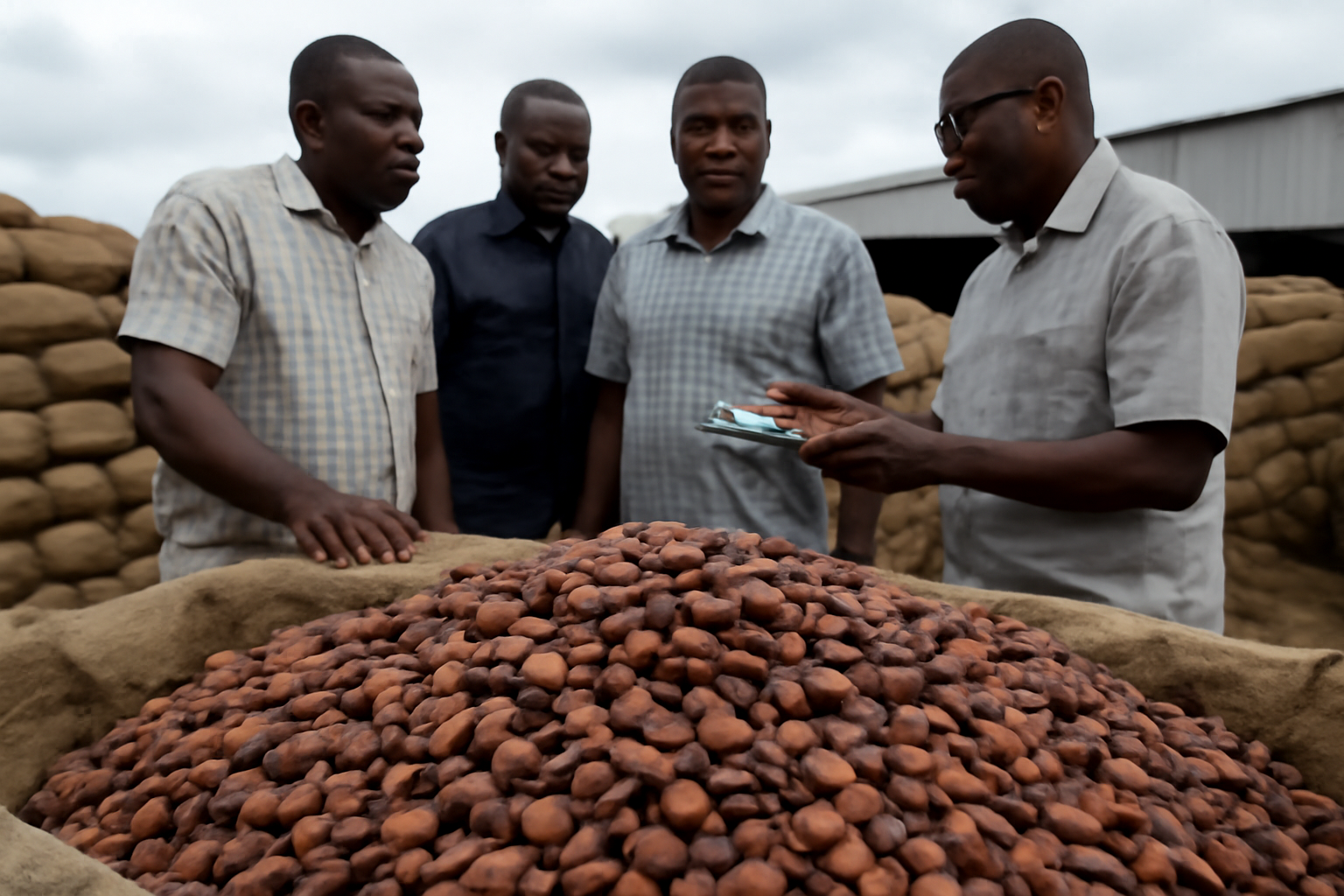 Los compradores de cacao de Ghana advierten que los atrasos de 348 millones de dólares de Cocobod amenazan la campaña 2026/27